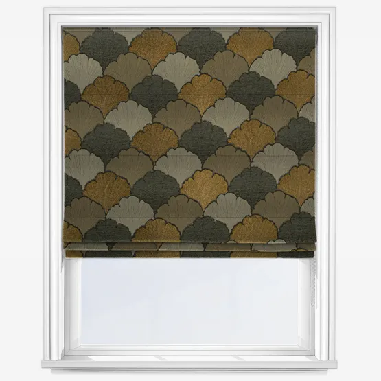 Pamplona Gold Roman Blind