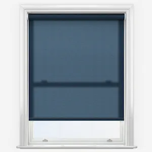 Deluxe Plain Azure Roller Blind