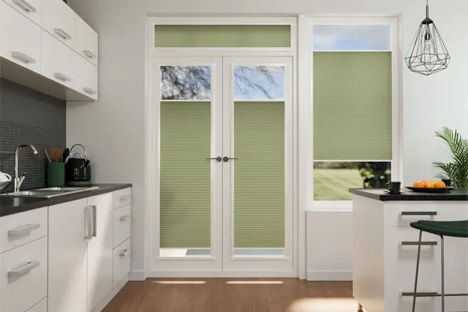 Classic Green - Perfect Fit Cellular Honeycomb Blind