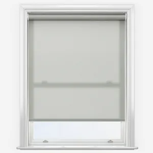 Deluxe Plain Mist Grey Roller Blind