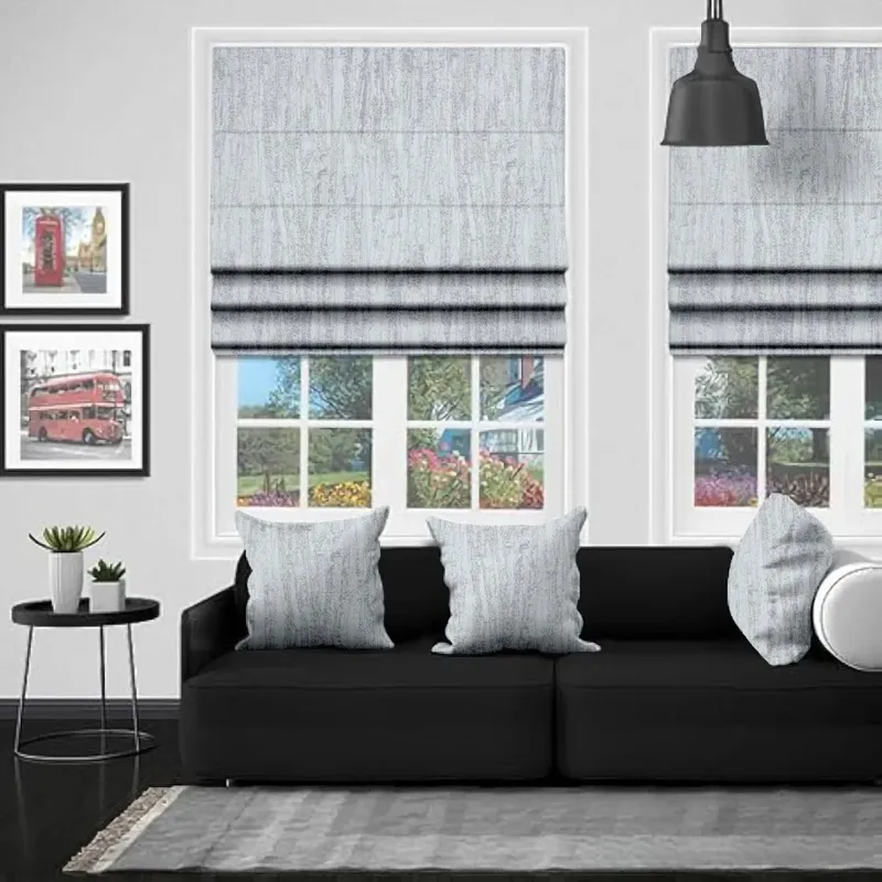 Eb Bali White Roman Blind