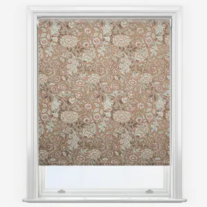 William Morris At Home Double Bough Terracotta Roller Blind