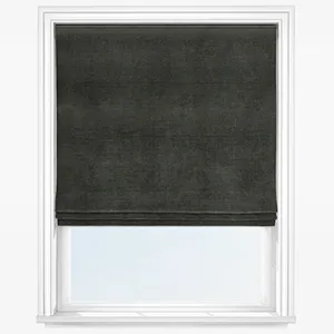 Milan Seal Grey Roman Blind