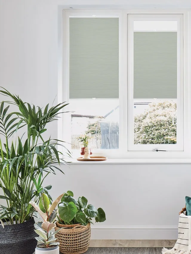 Soft Sage Blackout Perfect Fit Cellular Thermal Blind