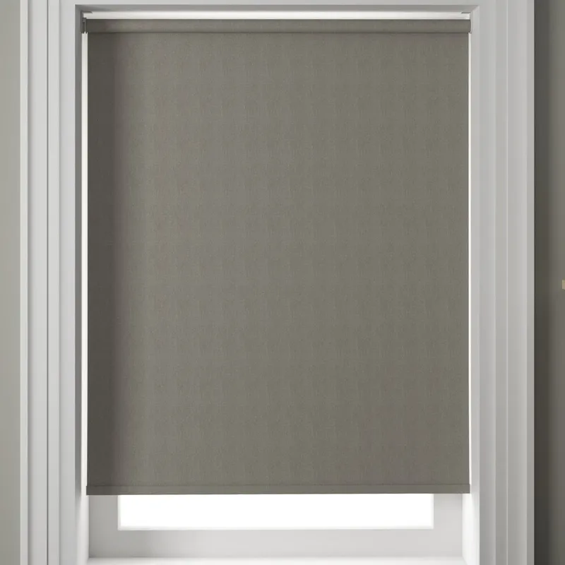 Tulsa Made To Measure Blackout Roller Blind Graphite