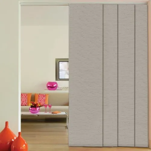 Plaza Steel (Moisture Resistant) Blackout Panel Blinds