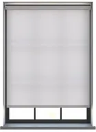 Burst Soft Grey - Electric Roller Blind