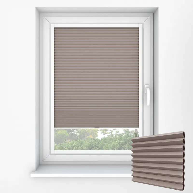 Cosibloc Brown Perfect Fit Honeycomb Blinds