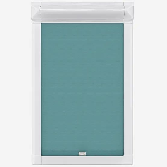 Signature Plain Ocean Green Perfect Fit Roller Blind