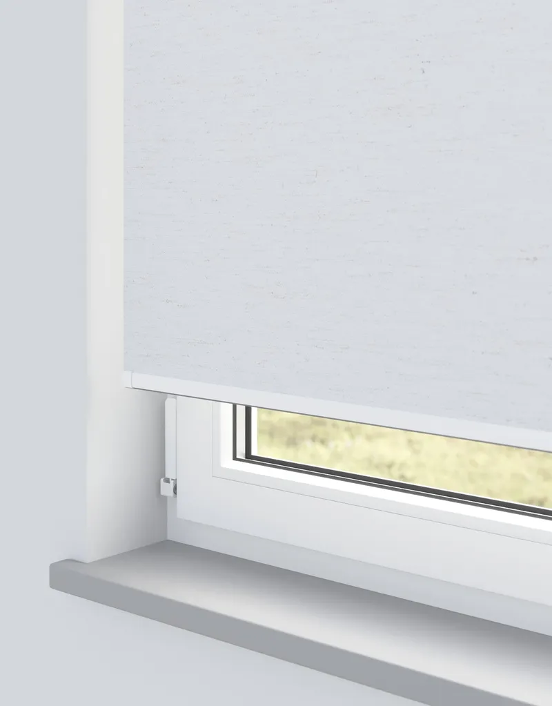 Linenweave Blackout Moonstone Electrical Roller Blind