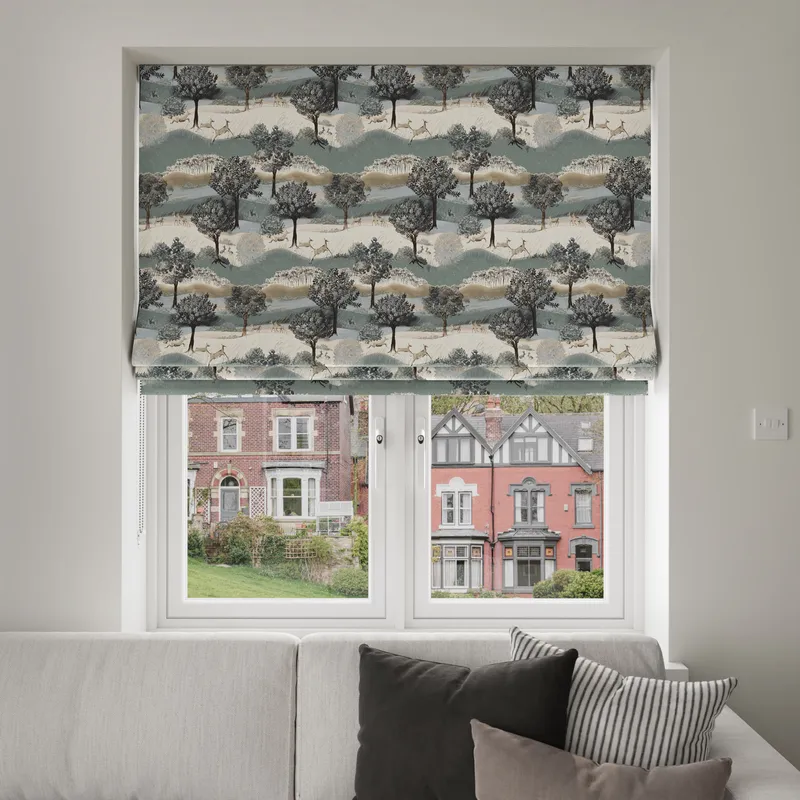 Laura Ashley Hartington Jade Green Blinds Uk