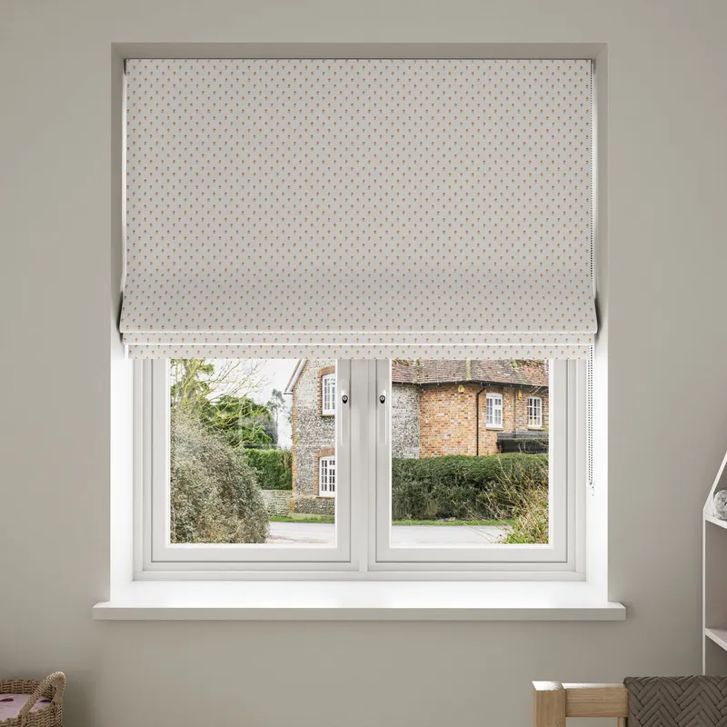 Laura Ashley Wood Violet Apricot Blinds Uk