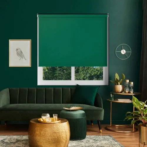Origin Racing Green Cordless Roller Blind