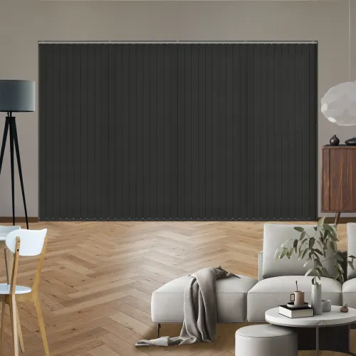 Mirage Solar Black Vertical Blind