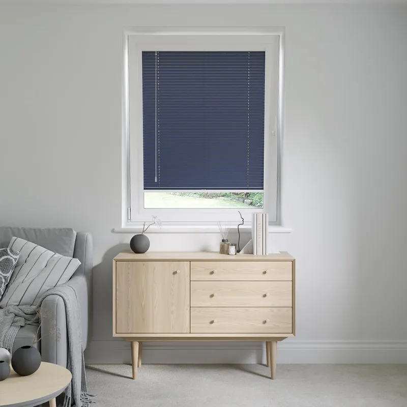 Perfect Fit Oxford Blue Venetian Blinds 25mm