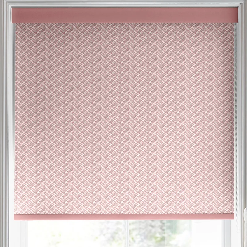Laura Ashley Sycamore Made To Measure Blackout Roller Blind Blush