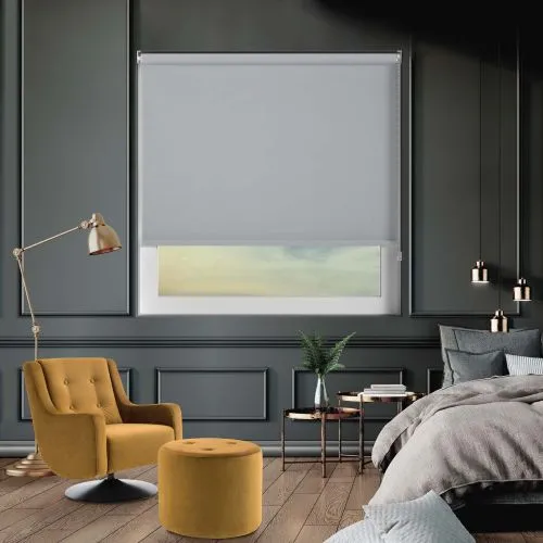 Bedtime Stratus Grey Roller Blind
