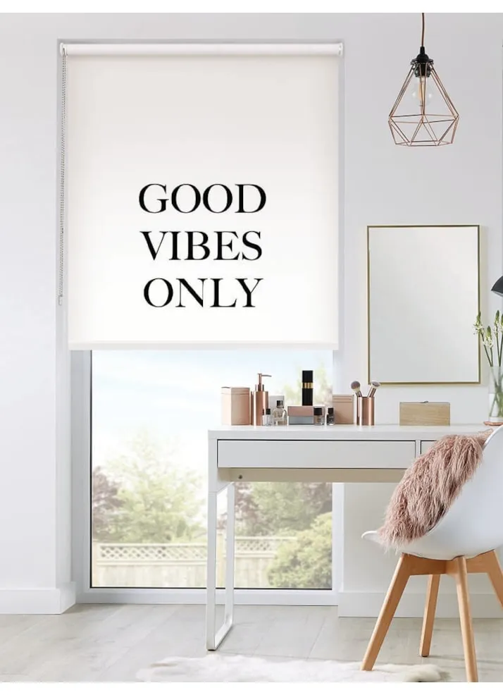 Good Vibes Only Roller Blind