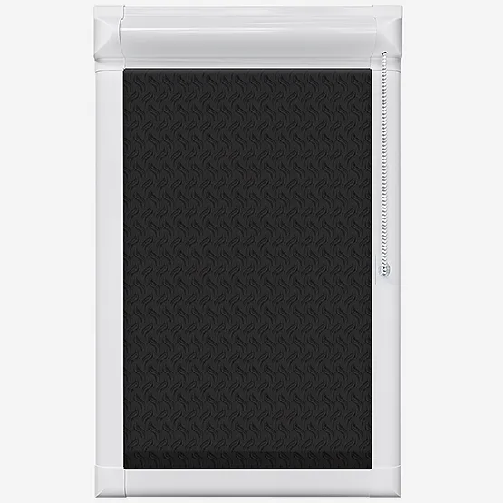 Whiston Black Perfect Fit Roller Blind
