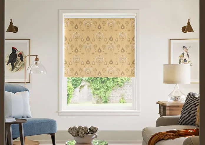 Tangier Vintage Yellow - Roller Blind