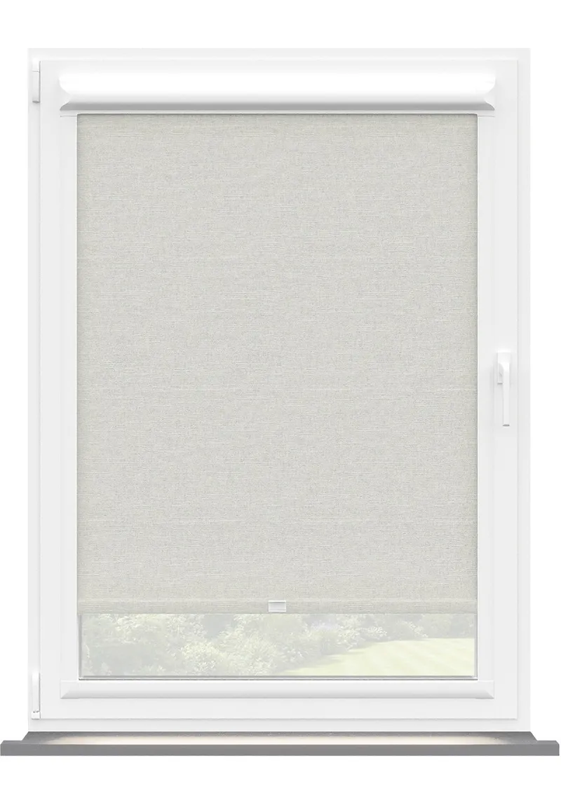 Cloud Grey Linen Touch Perfect Fit Roller Blind