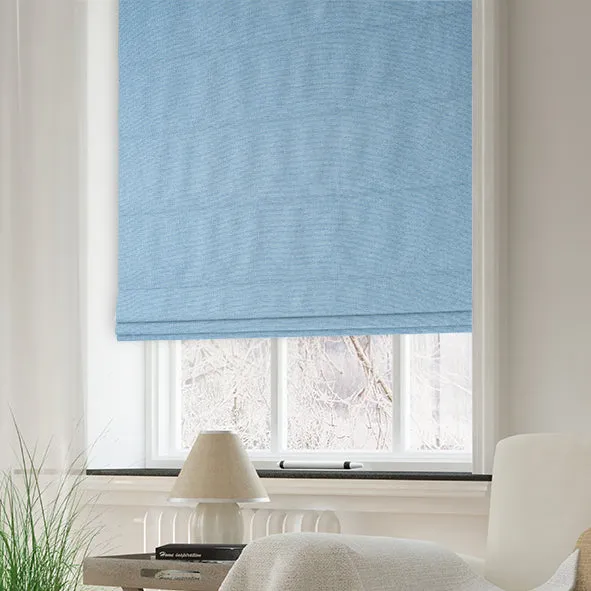Paris Made To Measure Roman Blind Cloud