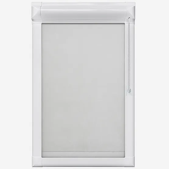 Crush Whistler White Perfect Fit Roller Blind