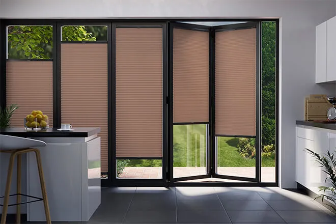 Laurie Orange - Perfect Fit2frame Honeycomb Blind