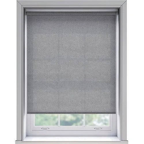 Messina Raven Light Filtering Roller Blinds