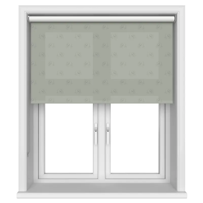 Sophie Allport Elephant Slate Grey Blinds Uk