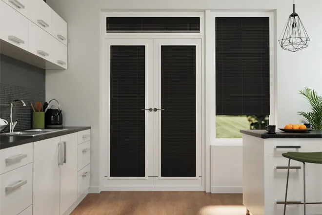 Precision Black - 25mm Slat Venetian Perfect Fit Blind