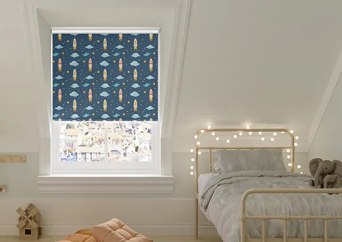 Blast Off Spacebound - Roller Blind