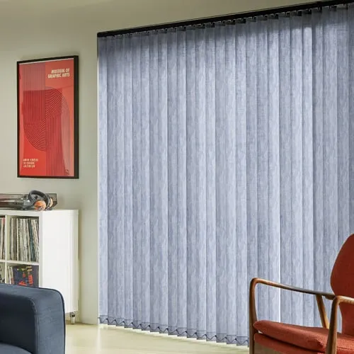 Radiance Asc Atlantic Blue Light Filtering Vertical Blinds