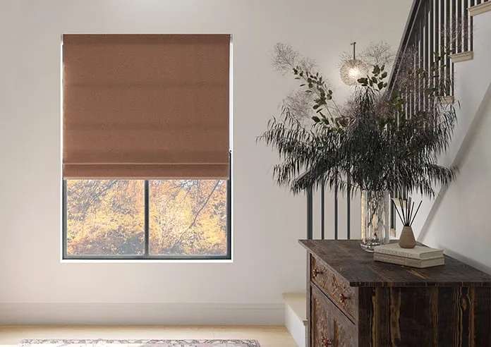 Stamford Cinnamon - Roman Blind