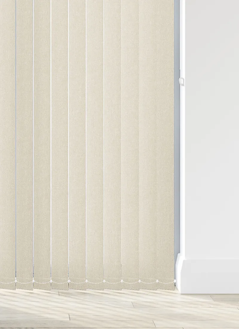 Lux Dark Cream Vertical Blind