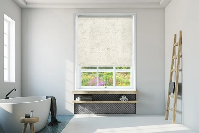Libby Stone - Vinyl Blackout Roller Blind