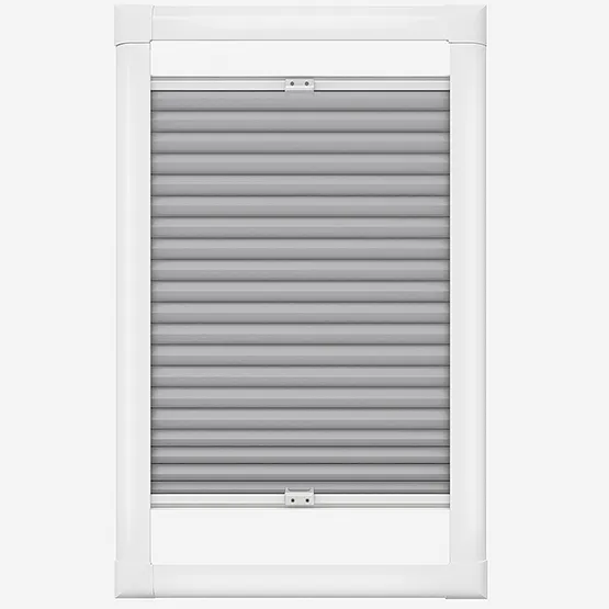 Thermocell Blackout Dove Grey Perfect Fit Pleated Blind