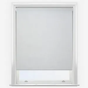 Crush Whistler White Roller Blind