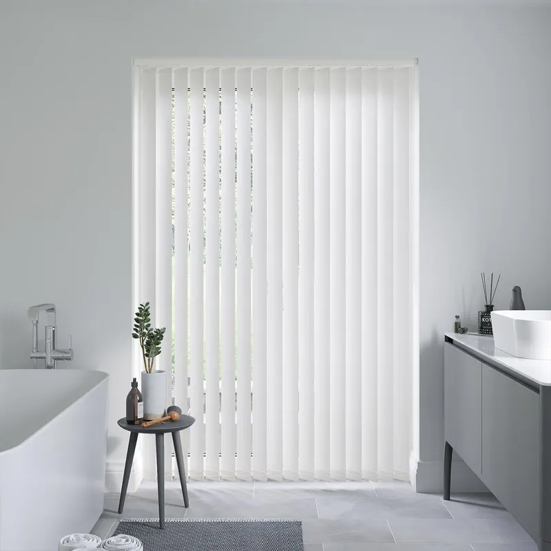 Flamenco White Vertical Blinds