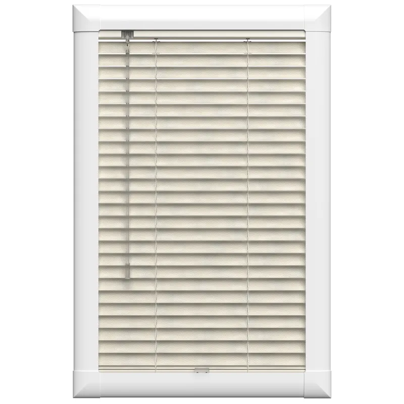 Perforated Cream Filtra Perfect Fit Blinds Uk