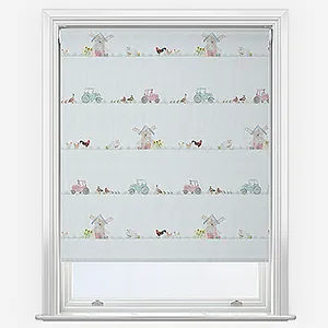 Sonova Studio Farmyard Linen Roller Blind
