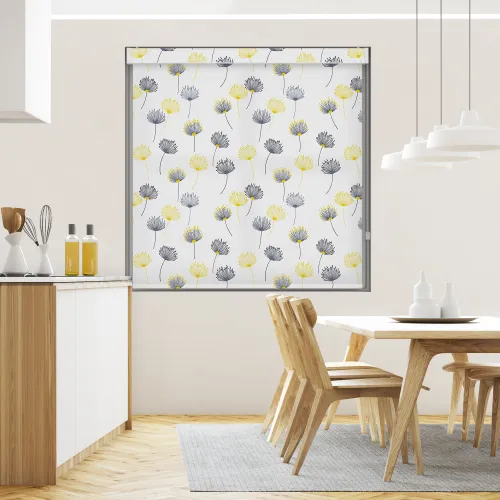 Odi Lemon Roller Blind Pelmet - Stylish Window Covering