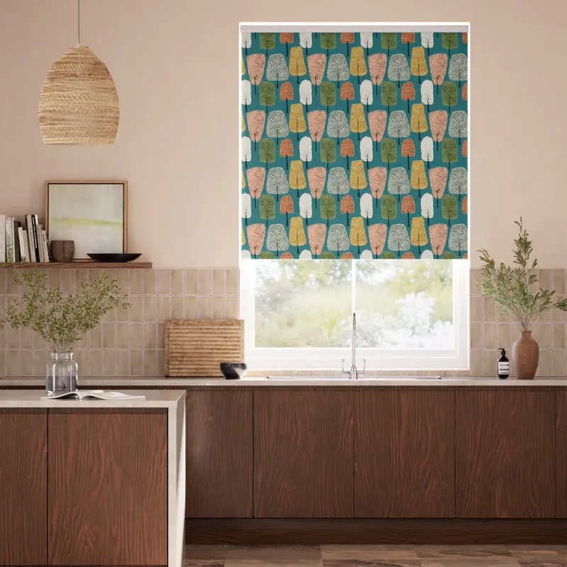 Cedar Midnight Roller Blind
