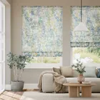 Virginia Creeper Voile Spring Roman Blind