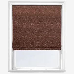 William Morris At Home Lodden Embroidery Clay Roman Blind