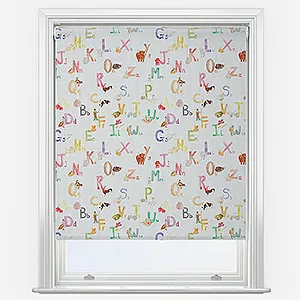 Sonova Studio Farm Alphabet Linen Roller Blind
