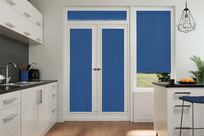 Precision Blue - 25mm Slat Venetian Perfect Fit Blind
