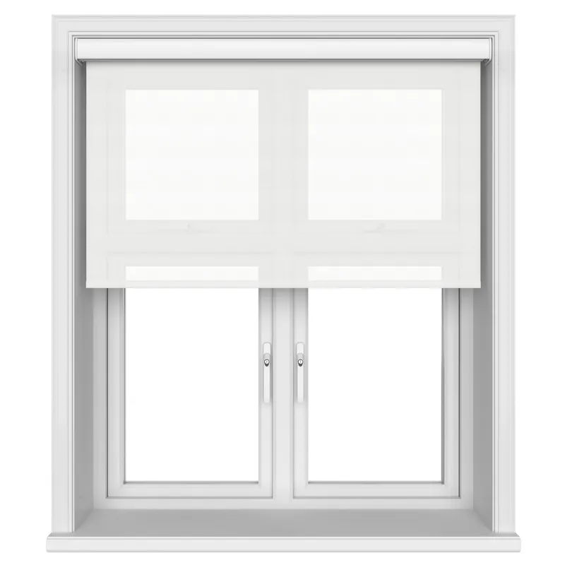 Voile White Cassette Motorised