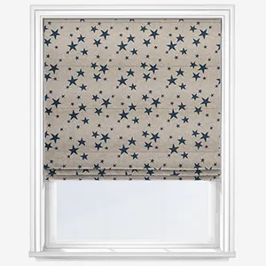 Emily Bond St Maws Indigo Roman Blind