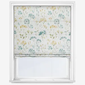 Daphne Azure Roman Blind